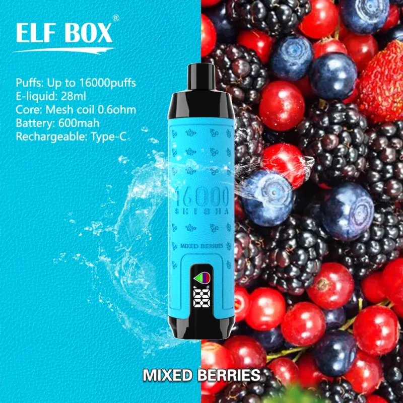 ELF BOX SHISHA 16000