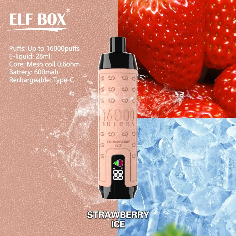 ELF BOX SHISHA 16000