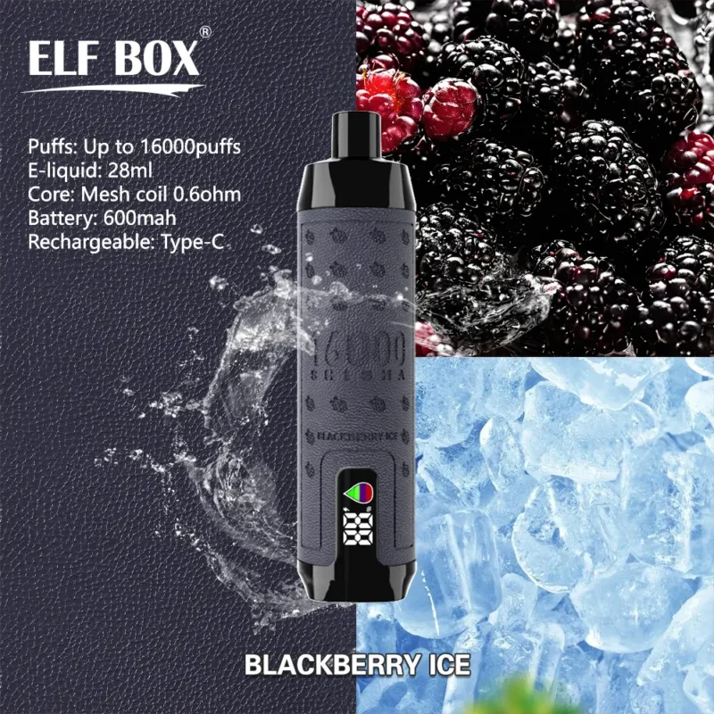 ELF BOX SHISHA 16000