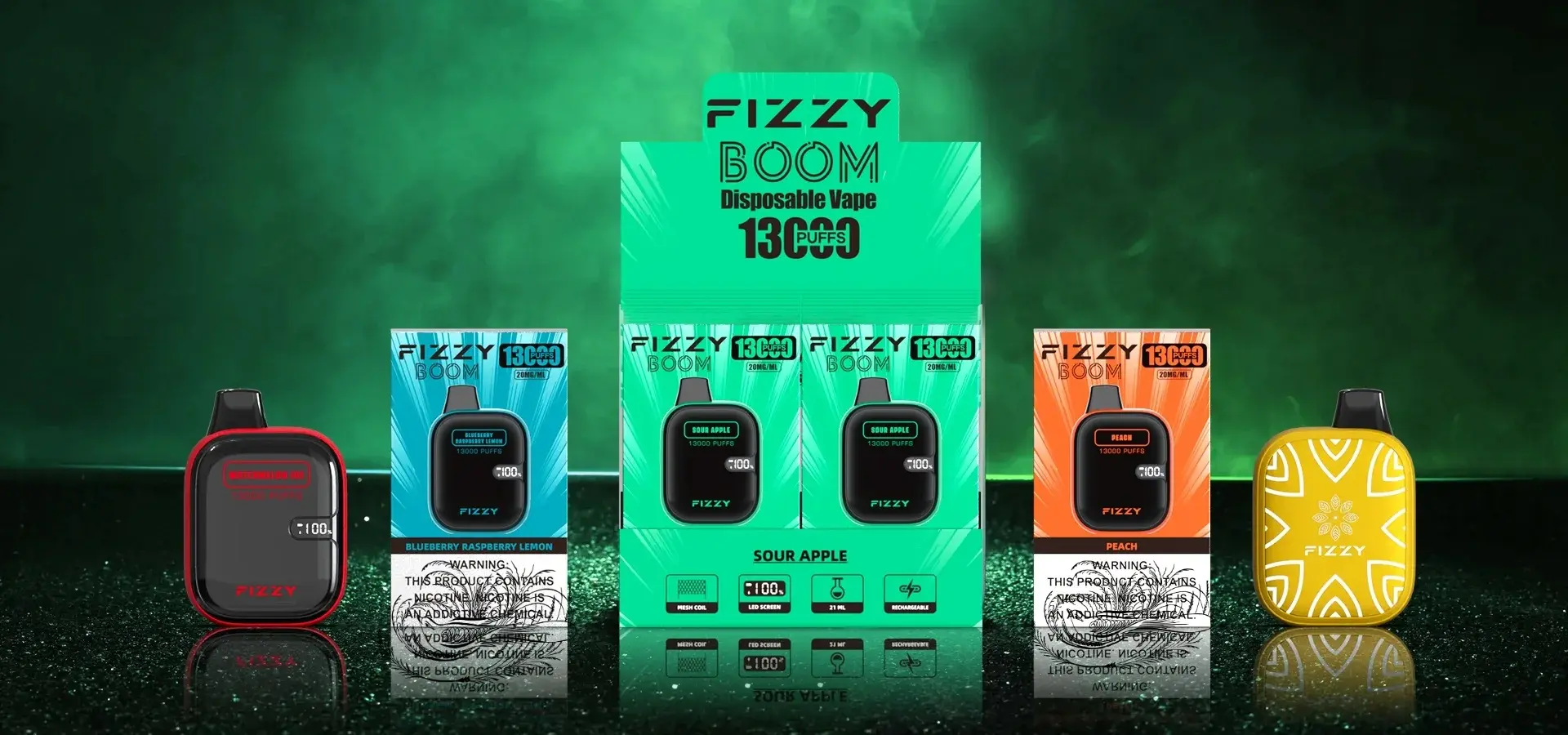 Fizzy Boom 13000