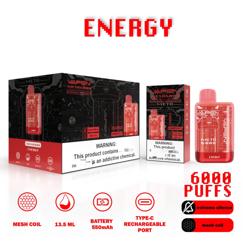 VAPEN Meta 6000 Puffs Disposable Vape