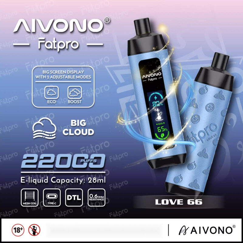 AIVONO Fatpro 22000 Puffs Disposable Vape