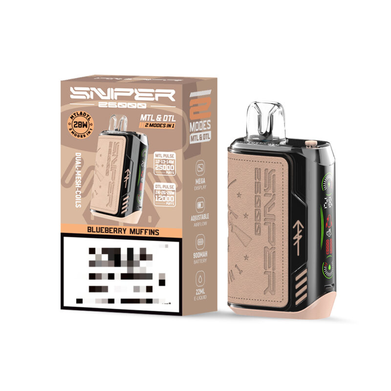 VAPMOD SNIPER 25000 Puffs Disposable Vape