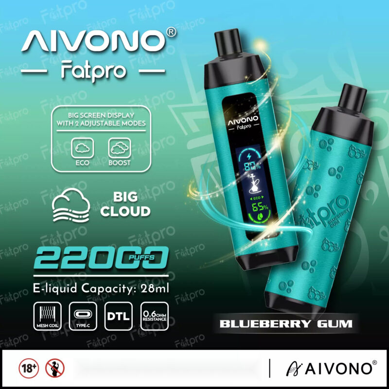 AIVONO Fatpro 22000 Puffs Disposable Vape