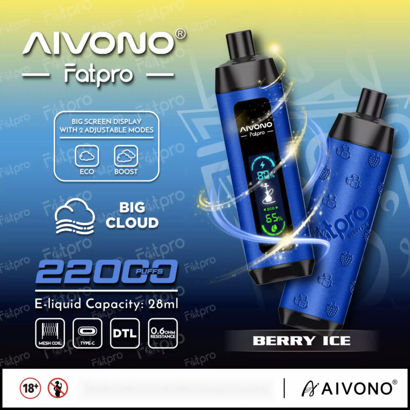 AIVONO Fatpro 22000 Puffs Disposable Vape