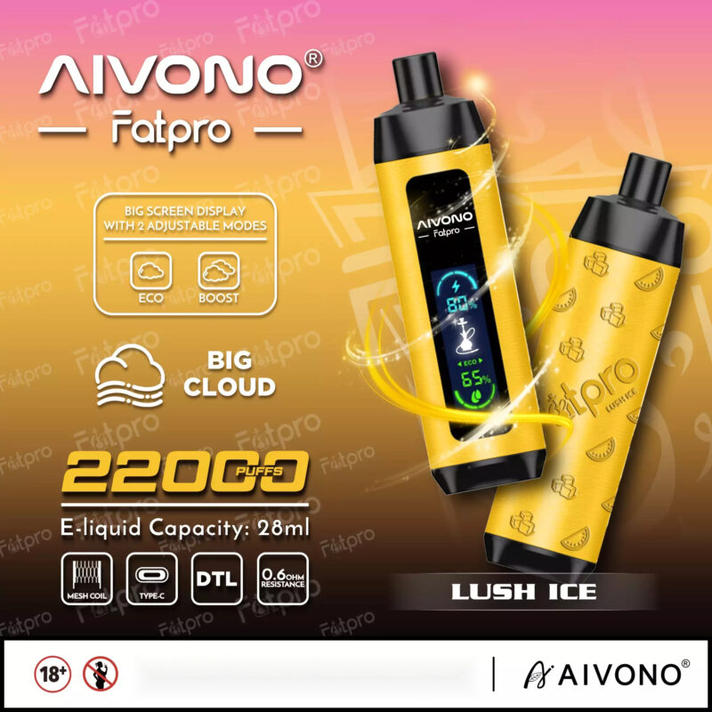 AIVONO Fatpro 22000 Puffs Disposable Vape