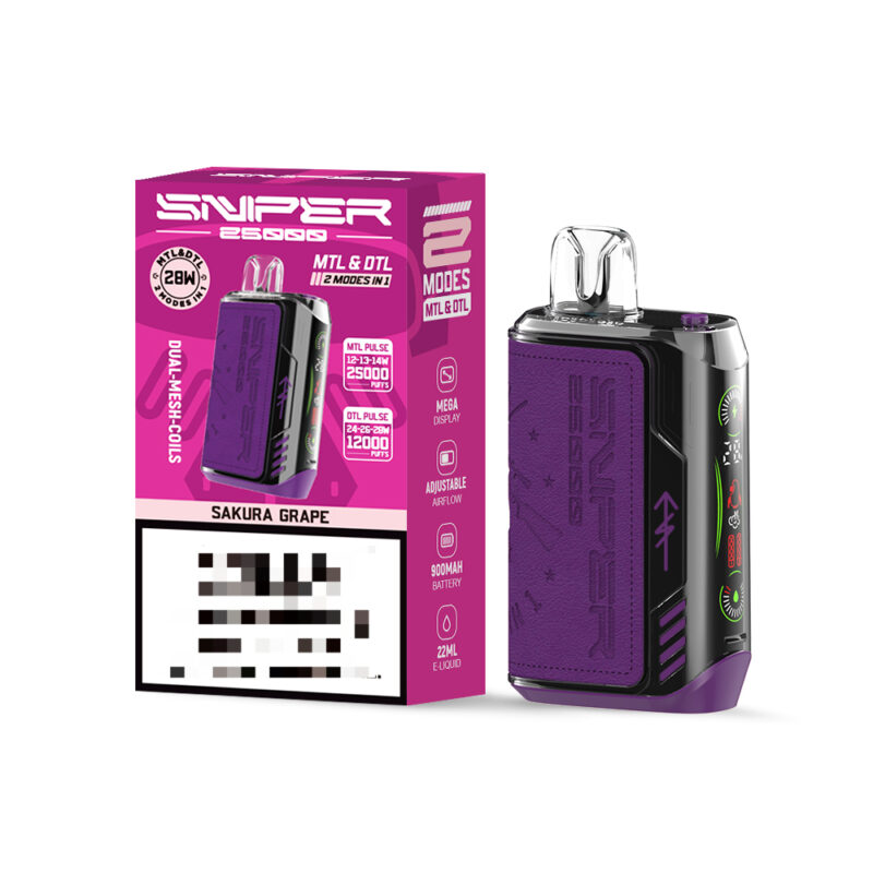 VAPMOD SNIPER 25000 Puffs Disposable Vape