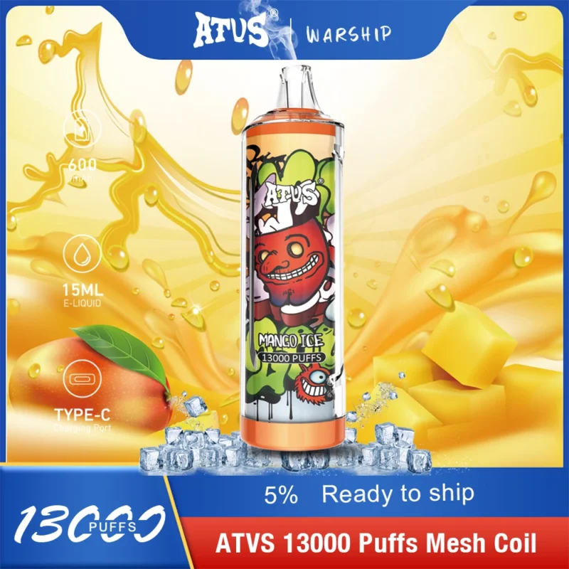 Atvs 13000 Puffs Disposable Vapes