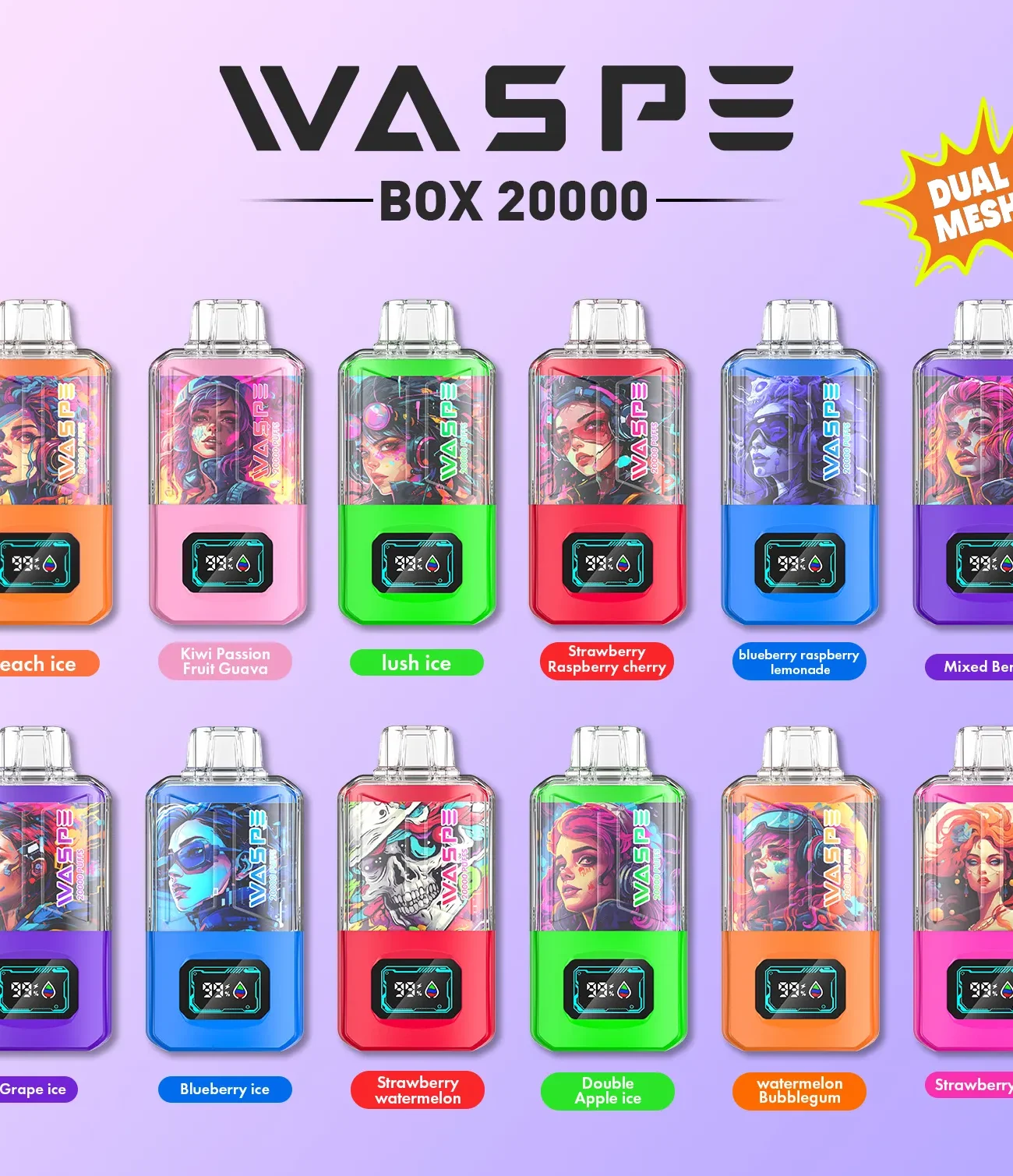 WASPE 20000 PUFFS Disposable Vapes