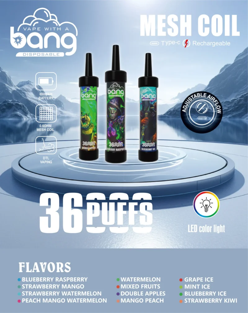 Bang 36000 Puffs Disposable Vape 