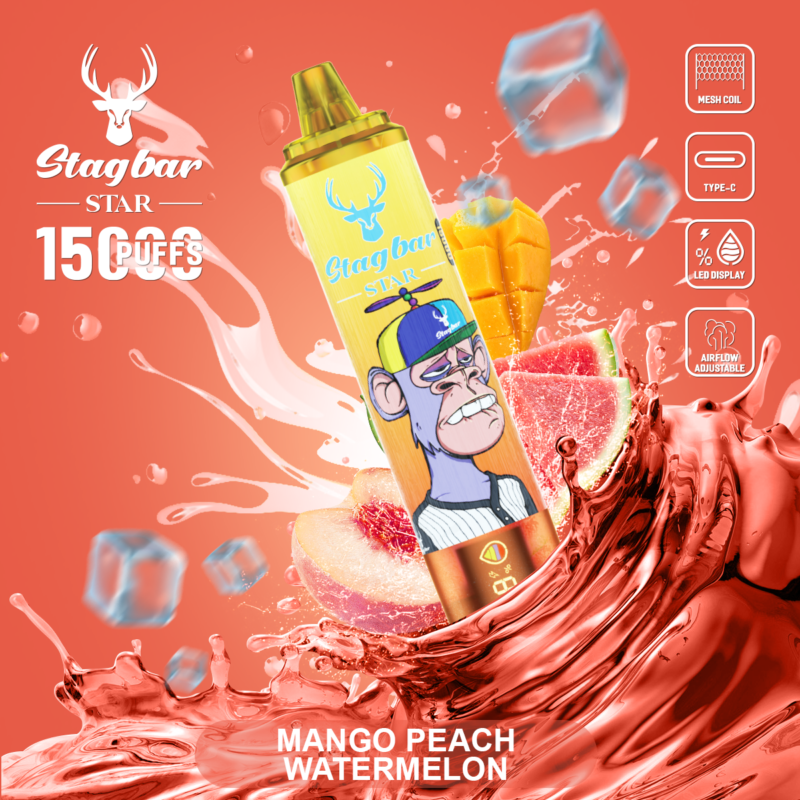 STAG BAR Star 15K Puffs Double Vape