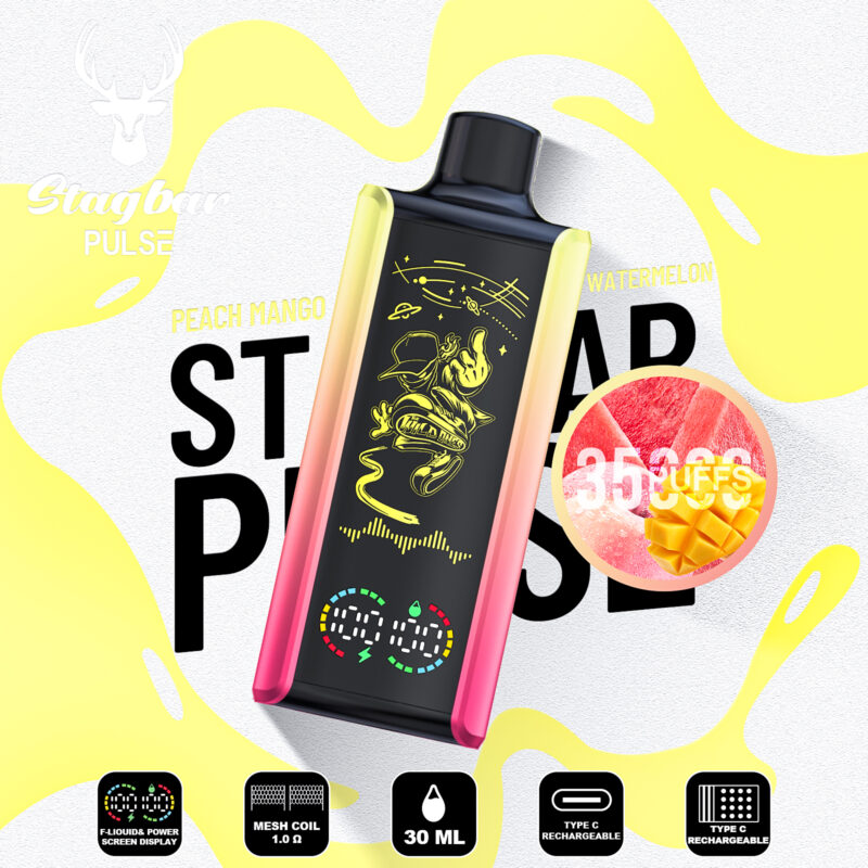 STAG BAR Pulse 35000 Puffs Disposable Vape