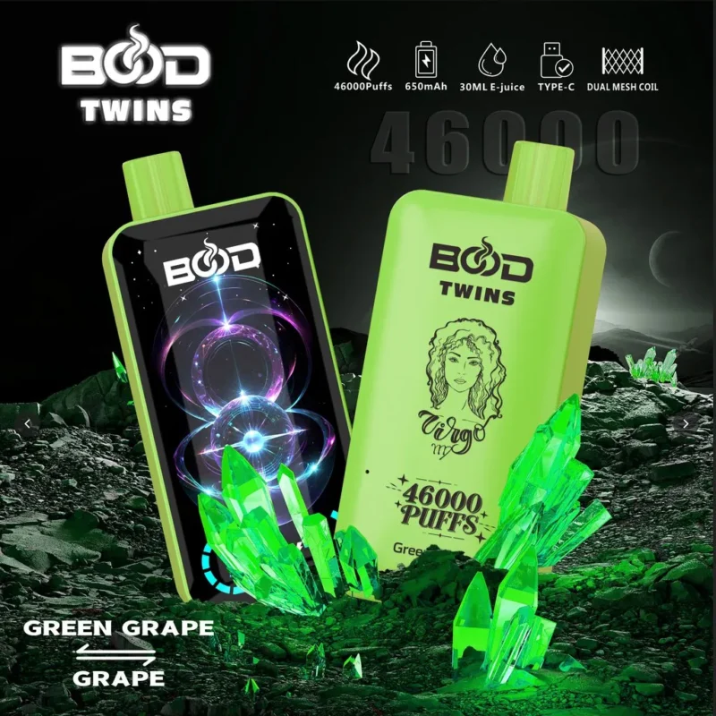 Bood Vape Twins 46000 Puffs Disposable Vape