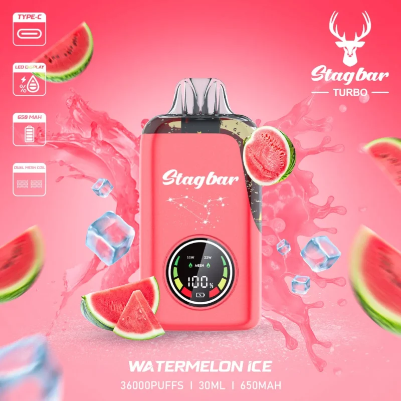 STAG BAR Vape TURBO 36000 Puffs Double Vape