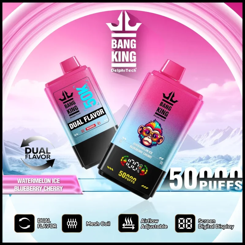 Bang Vape Bang King 50K Puffs Dual Flavors Disposable Vape