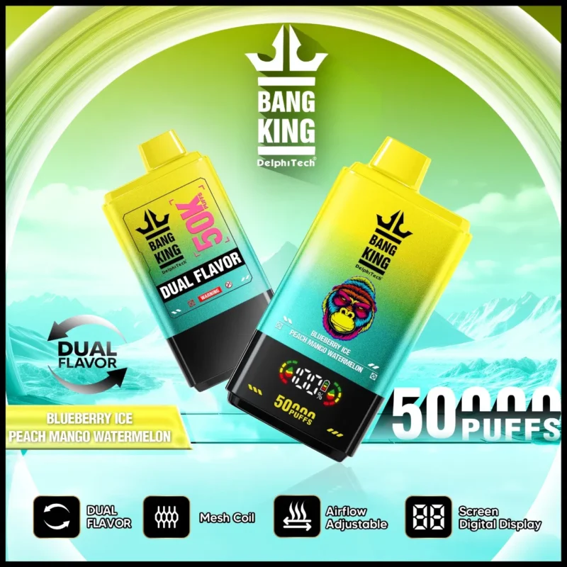 Bang Vape Bang King 50K Puffs Dual Flavors Disposable Vape