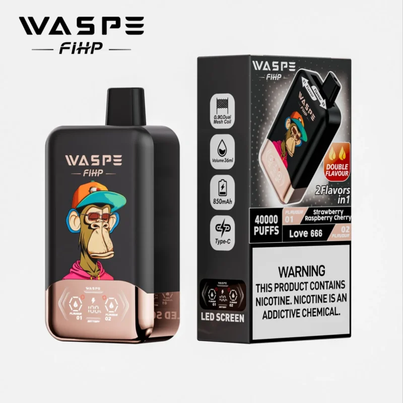 WASPE 40000 Puffs Disposable Vape Double Flavor