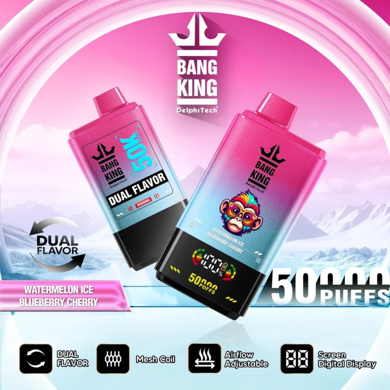 Bang Vape Bang King 50K Puffs Dual Flavors Disposable Vape