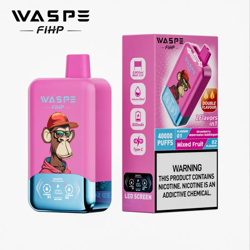 WASPE 40000 Puffs Disposable Vape Double Flavor