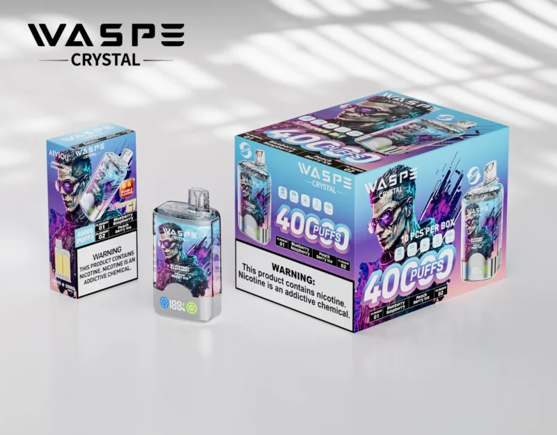 Waspe Vape Crystal 40000 Puffs Dual Flavors Disposable Vape