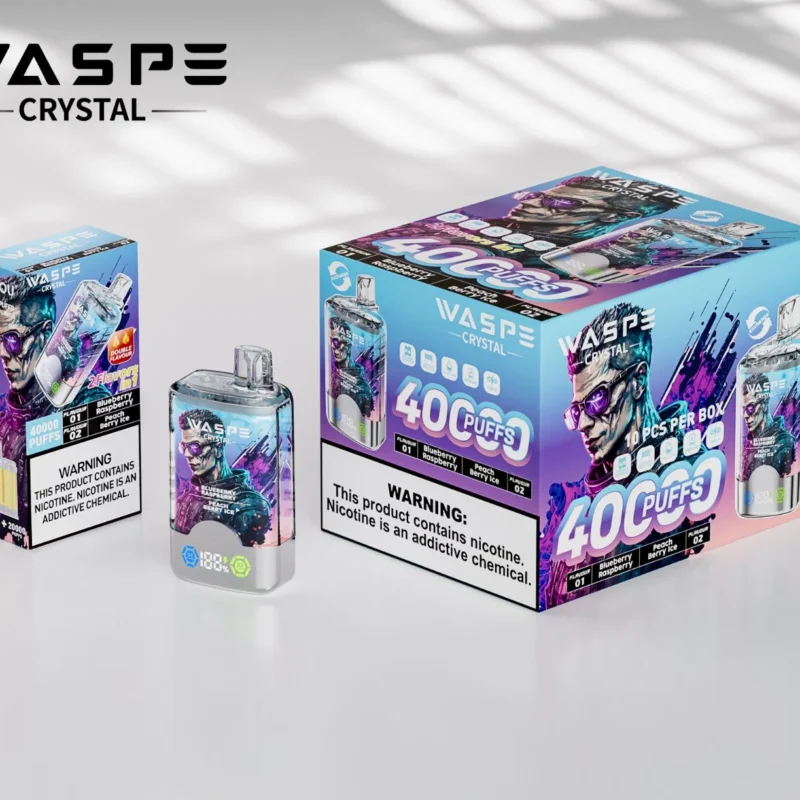 Waspe Vape Crystal 40000 Puffs Dual Flavors Disposable Vape