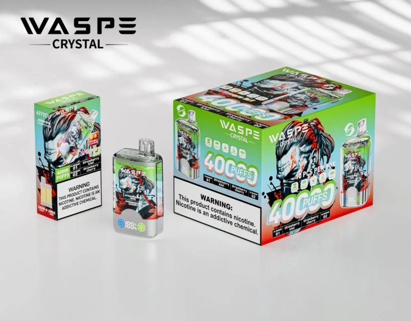 Waspe Vape Crystal 40000 Puffs Dual Flavors Disposable Vape