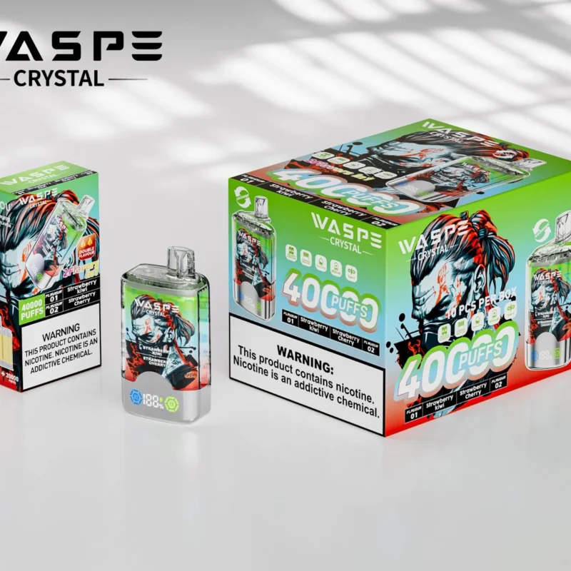 Waspe Vape Crystal 40000 Puffs Dual Flavors Disposable Vape