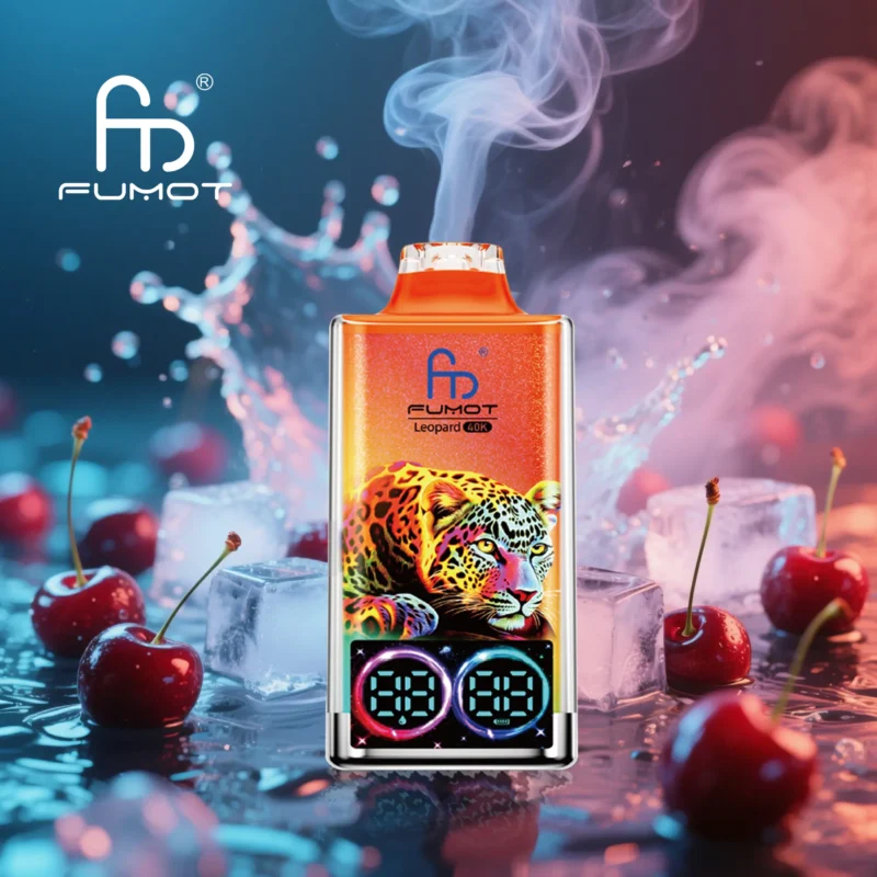Fumot Leopard 40k Disposable Vape Cherry ice